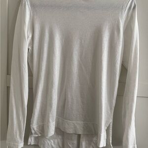 Athleta Women’s white long sleeve shirt